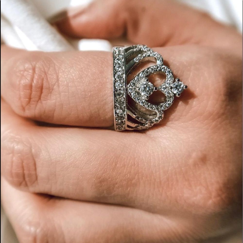- Princess crown ring